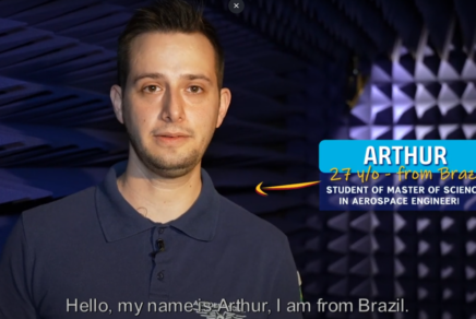 Arthur, 27 ans, étudiant du Master of Science in Aerospace Engineering
