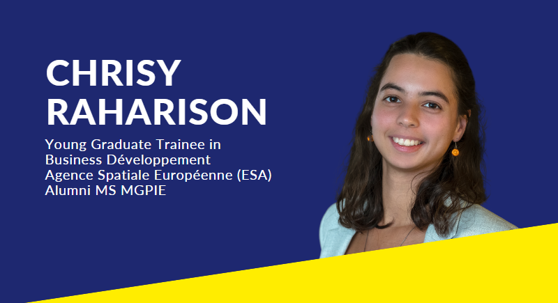 Portrait Chrisy Raharison – Alumni MS MGPIE