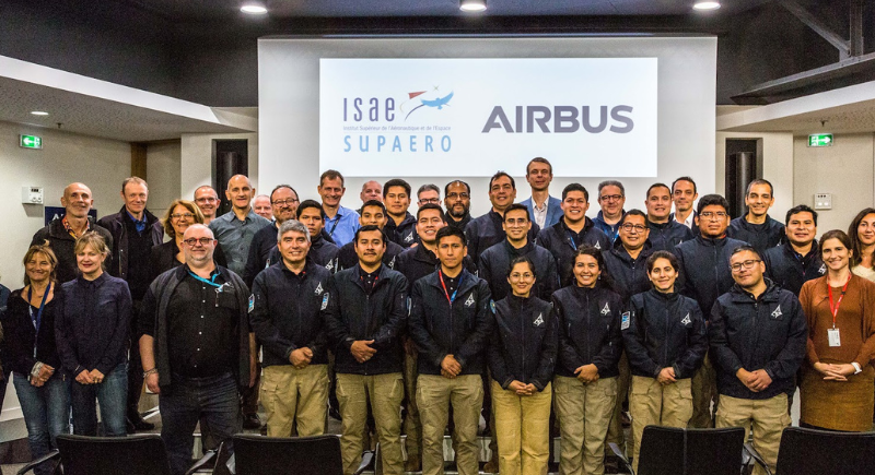 Airbus Defence and Space et l’ISAE-SUPAERO forment des membres de l’agence spatiale péruvienne