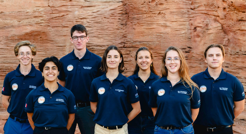 Sept élèves de l’ISAE-SUPAERO à la conquête de Mars dans le désert de l’Utah