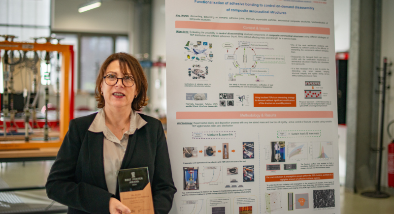 L’équipe de recherche SA-I du DMSM a reçu le prix du meilleur poster lors de la 14ème conférence EASN