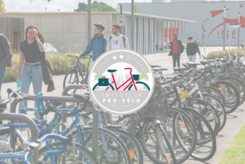 L’ISAE-SUPAERO est officiellement labellisé Employeur Pro-Vélo !