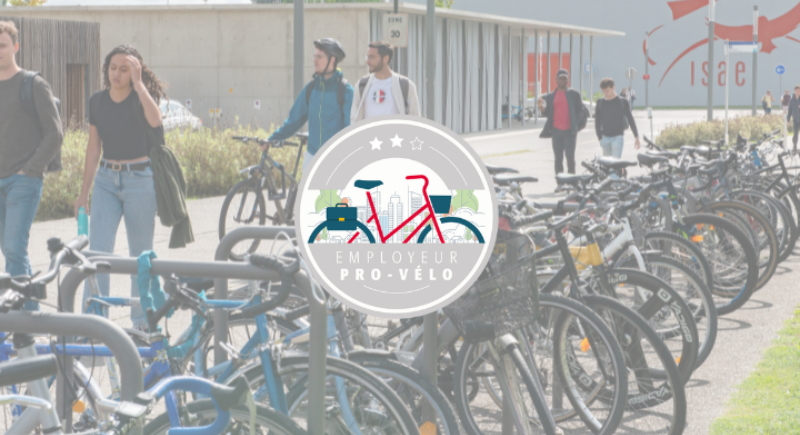 L’ISAE-SUPAERO est officiellement labellisé Employeur Pro-Vélo !