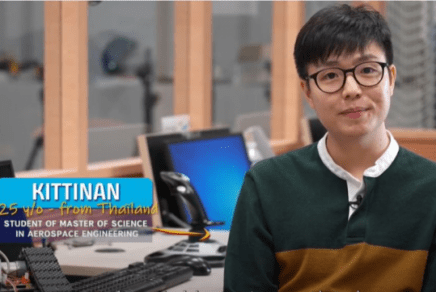 Kittinan, 25 ans, étudiant en Master of Science in Aerospace Engineering
