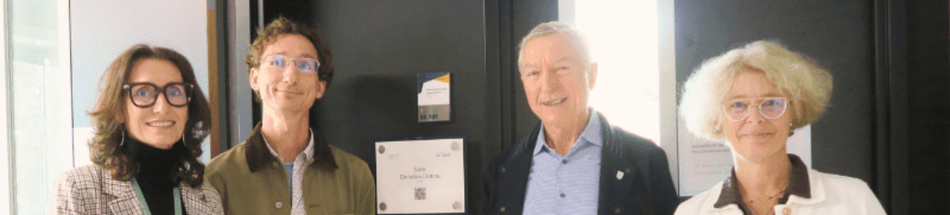 Christian DEDIEU (E 75) donne son nom à une salle de l’Aérothèque Marie-Marvingt