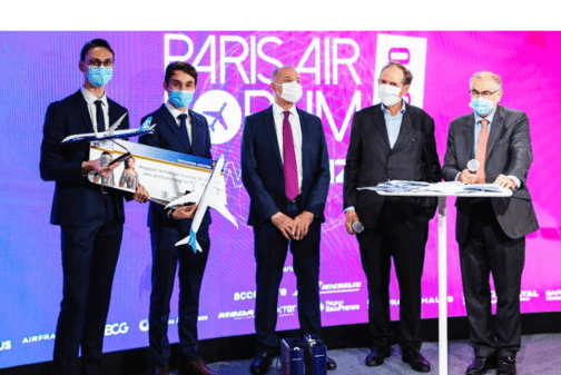 Corentin Lefloch, élève ingénieur, reçoit le premier prix aux USAIRE STUDENT AWARDS pour ses réflexions sur l’aviation du futur