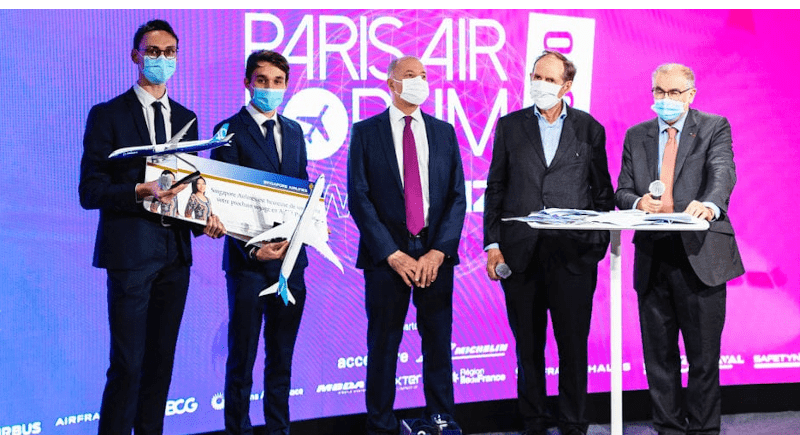 Corentin Lefloch, élève ingénieur, reçoit le premier prix aux USAIRE STUDENT AWARDS pour ses réflexions sur l’aviation du futur