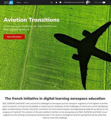 Notre online post master degree in Sustainable Aviation
